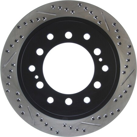 Centric Parts Sport Drilled/Slotted Brake Rotor, 127.44175L 127.44175L